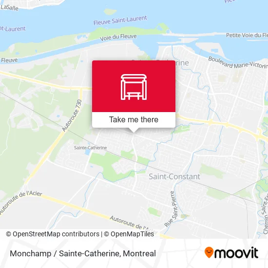 Monchamp / Sainte-Catherine map