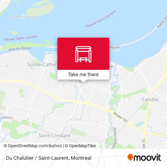 Du Chalutier / Saint-Laurent map