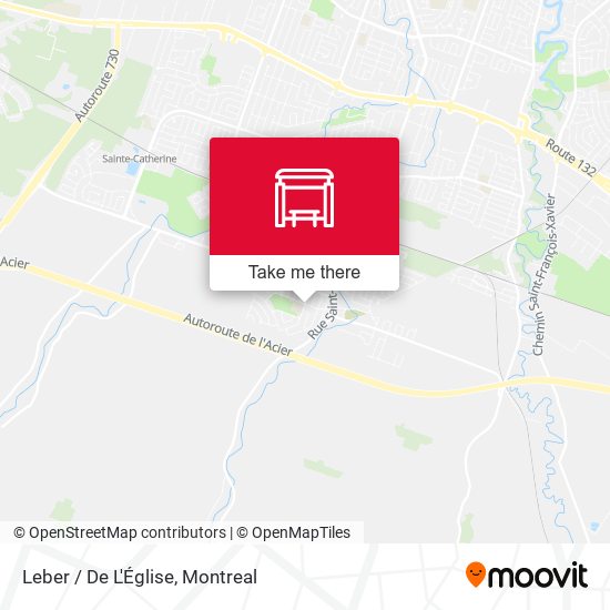 Leber / De L'Église map