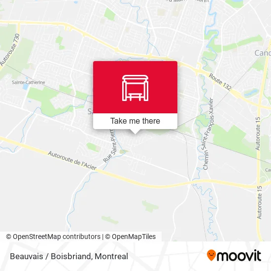 Beauvais / Boisbriand map