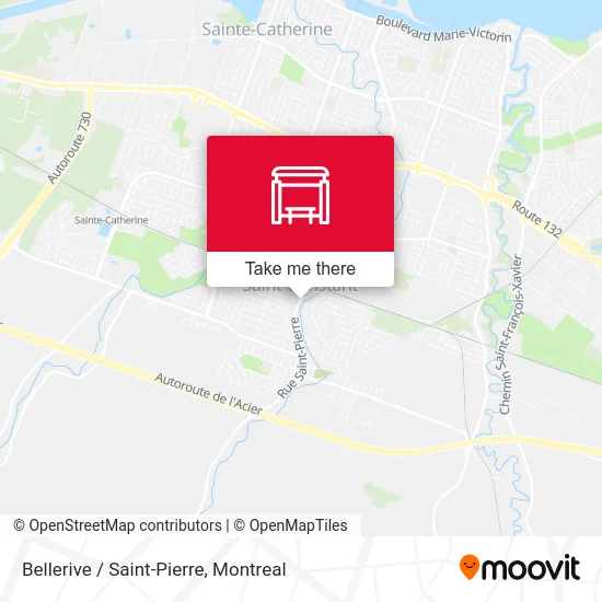 Bellerive / Saint-Pierre map