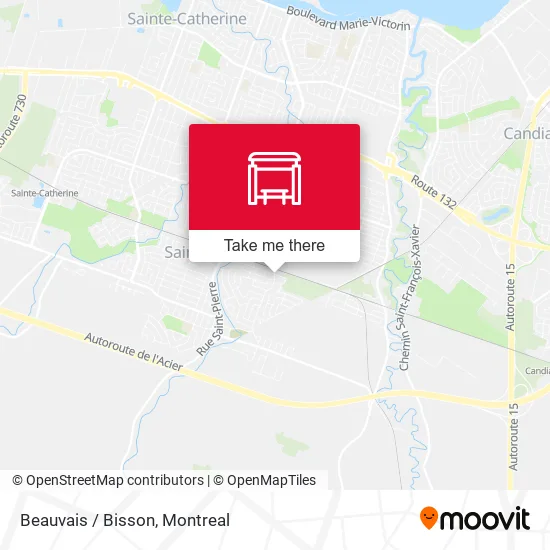 Beauvais / Bisson map