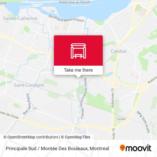 Principale Sud / Montée Des Bouleaux map