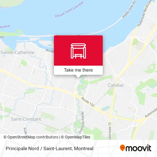 Principale Nord / Saint-Laurent map