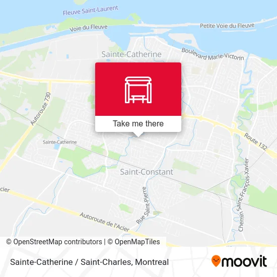 Sainte-Catherine / Saint-Charles map