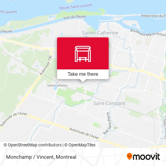 Monchamp / Vincent map