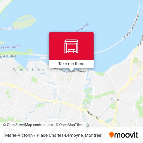 Marie-Victorin / Place Charles-Lemoyne map