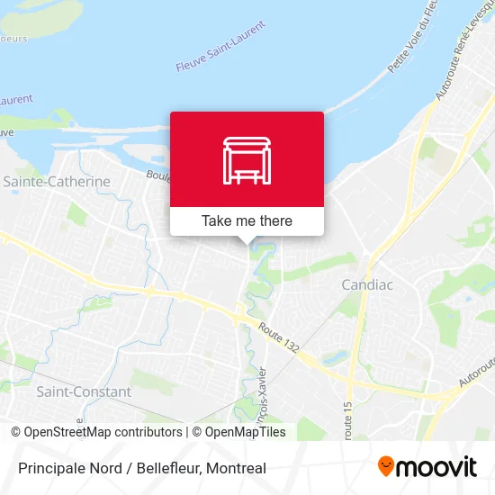 Principale Nord / Bellefleur map