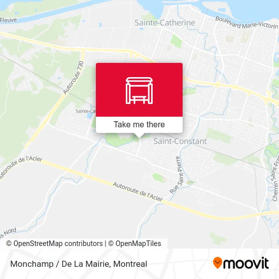 Monchamp / De La Mairie map