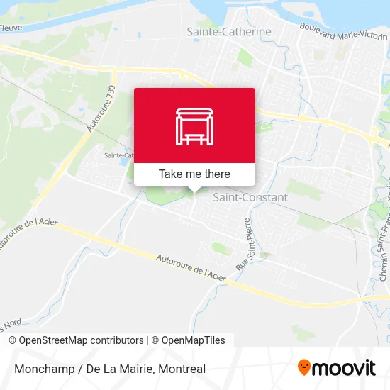 Monchamp / De La Mairie map