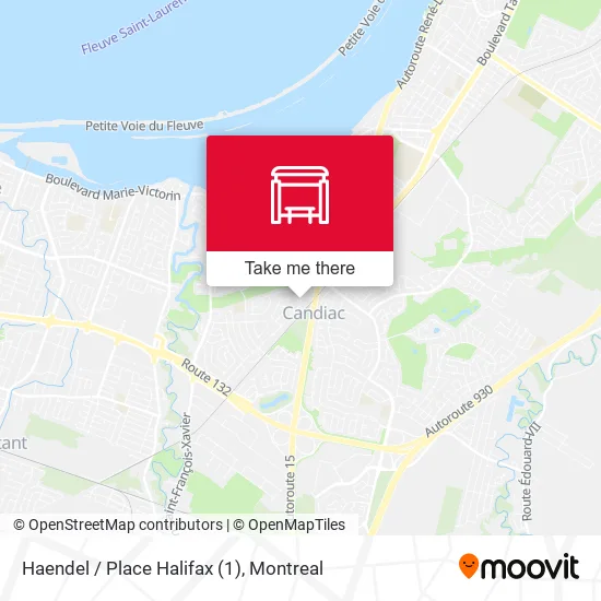 Haendel / Place Halifax (1) map