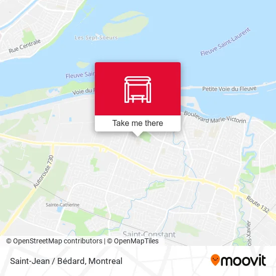 Saint-Jean / Bédard map