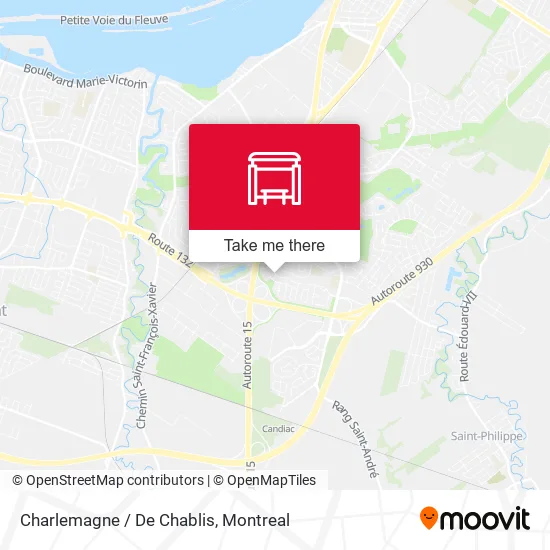 Charlemagne / De Chablis map