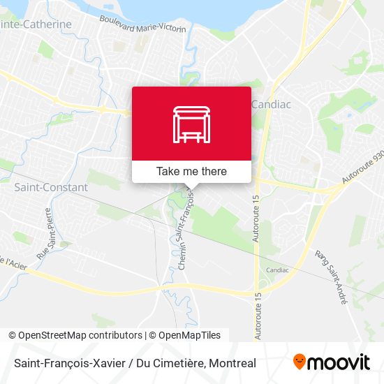 Saint-François-Xavier / Du Cimetière map
