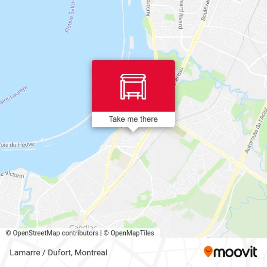 Lamarre / Dufort map