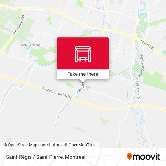 Saint-Régis / Saint-Pierre map