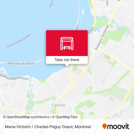 Marie-Victorin / Charles-Péguy Ouest map
