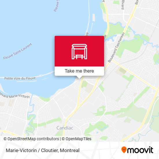 Marie-Victorin / Cloutier map