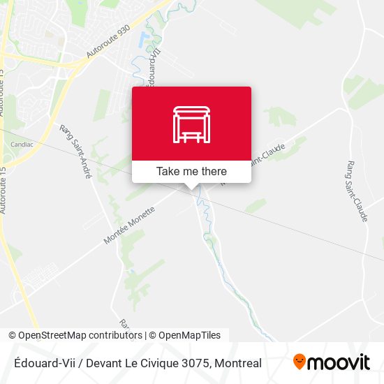 Édouard-Vii / Devant Le Civique 3075 map