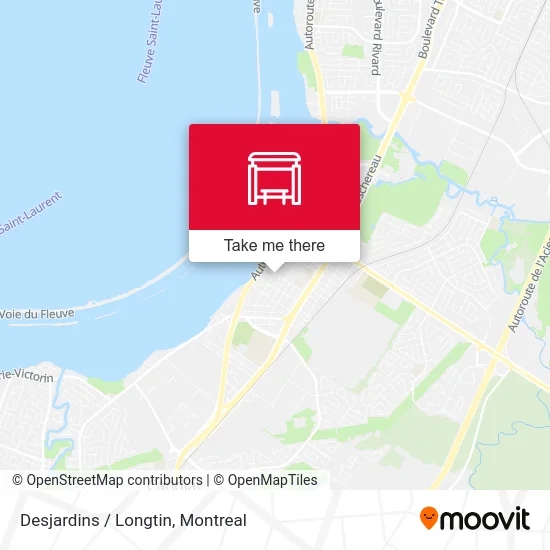 Desjardins / Longtin map