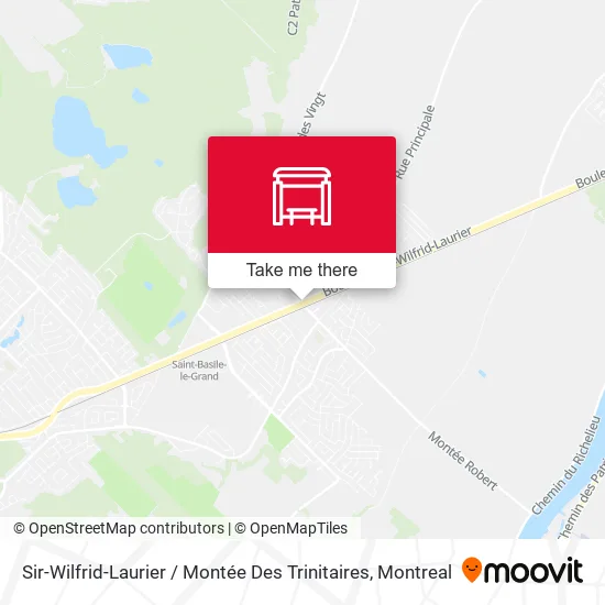 Sir-Wilfrid-Laurier / Montée Des Trinitaires map