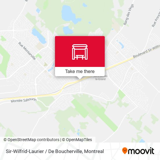 Sir-Wilfrid-Laurier / De Boucherville map