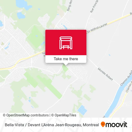 Bella-Vista / Devant L'Aréna Jean-Rougeau map