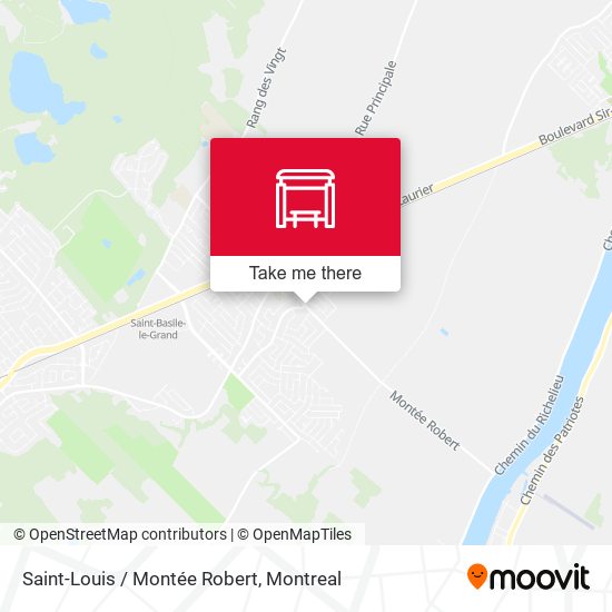 Saint-Louis / Montée Robert map