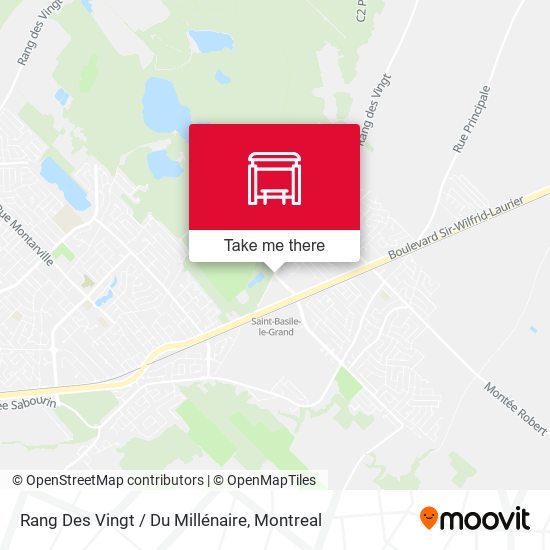 Rang Des Vingt / Du Millénaire map