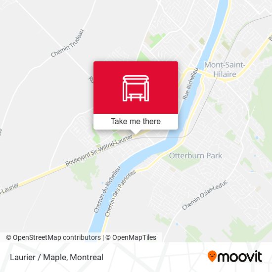 Laurier / Maple map