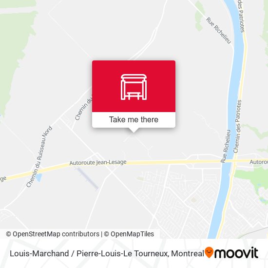 Louis-Marchand / Pierre-Louis-Le Tourneux map