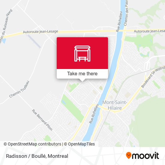 Radisson / Boullé map
