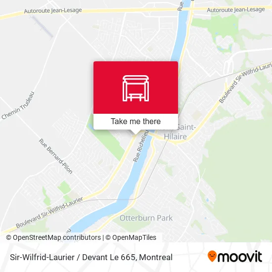 Sir-Wilfrid-Laurier / Devant Le 665 map