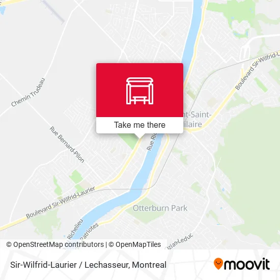 Sir-Wilfrid-Laurier / Lechasseur map