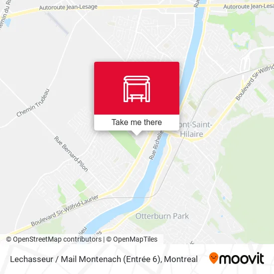 Lechasseur / Mail Montenach (Entrée 6) map