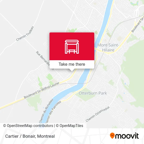 Cartier / Bonair map