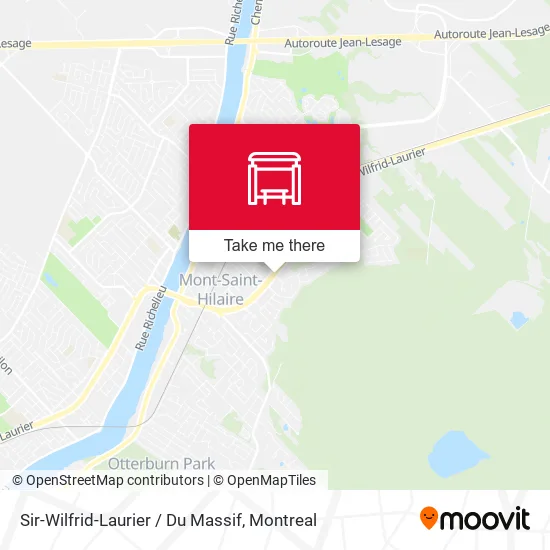 Sir-Wilfrid-Laurier / Du Massif map