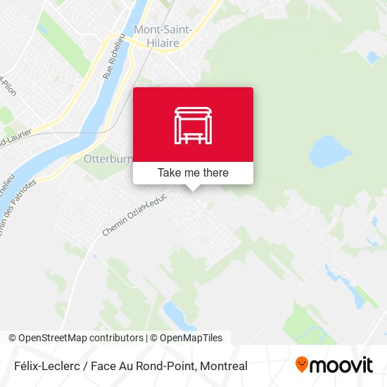 Félix-Leclerc / Face Au Rond-Point map