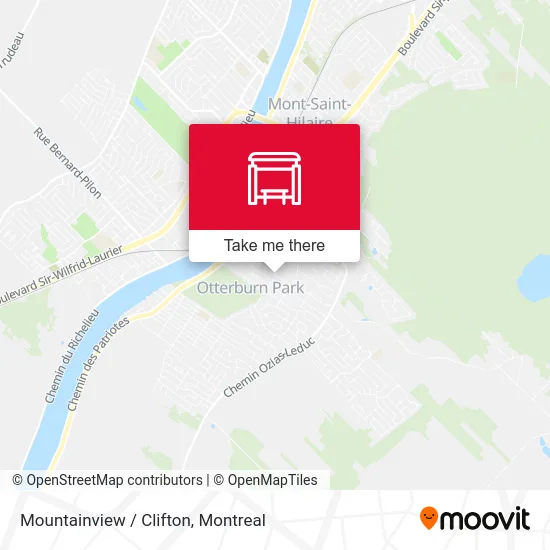 Mountainview / Clifton map