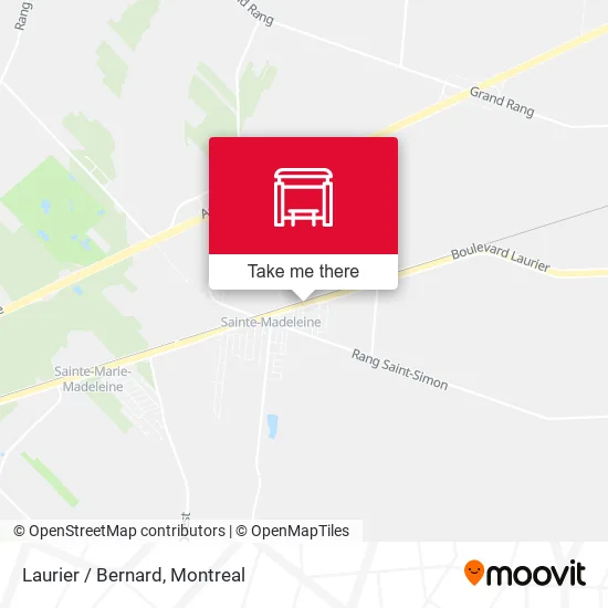 Laurier / Bernard map