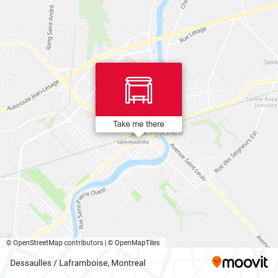 Dessaulles / Laframboise map