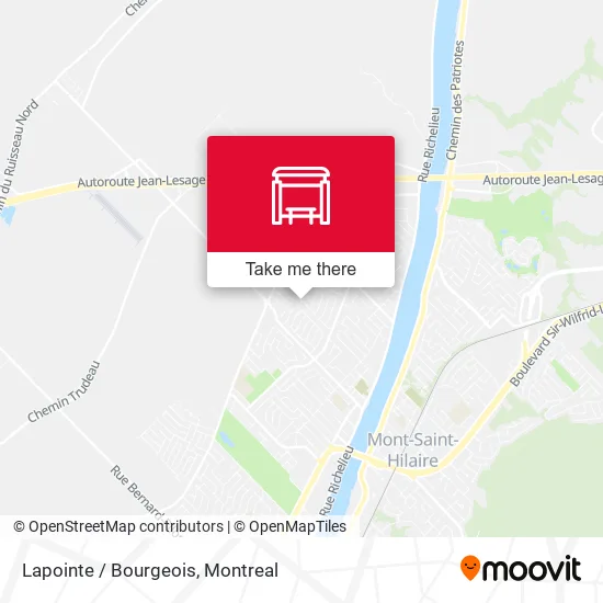 Lapointe / Bourgeois map