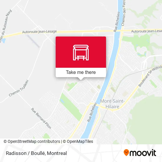 Radisson / Boullé map
