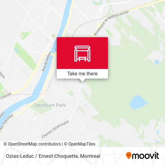 Ozias-Leduc / Ernest-Choquette map