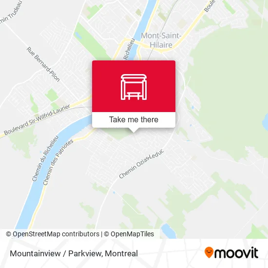 Mountainview / Parkview map