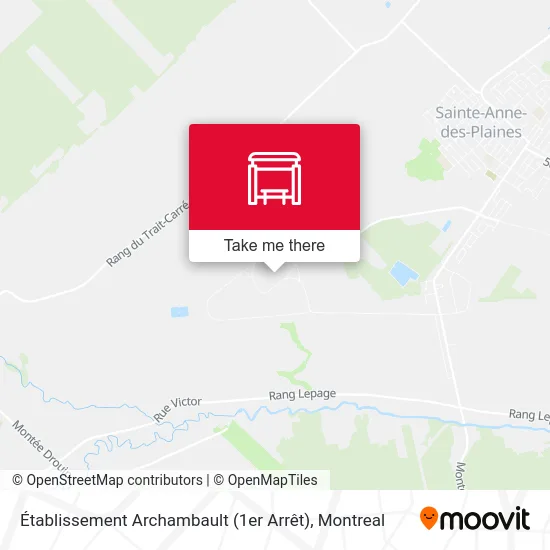 Établissement Archambault (1er Arrêt) map