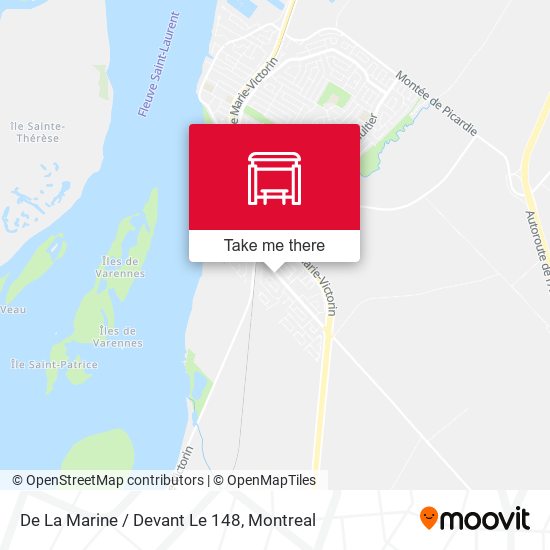De La Marine / Devant Le 148 map