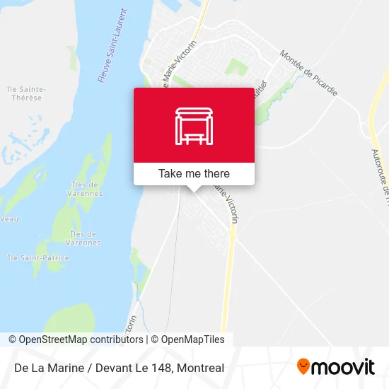 De La Marine / Devant Le 148 map