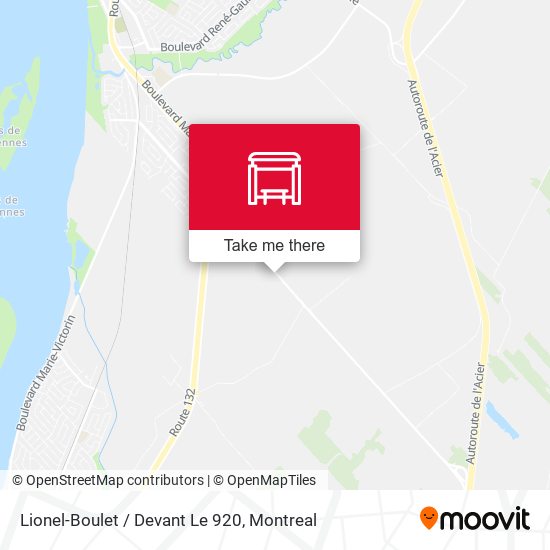 Lionel-Boulet / Devant Le 920 map