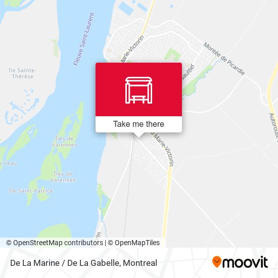 De La Marine / De La Gabelle map